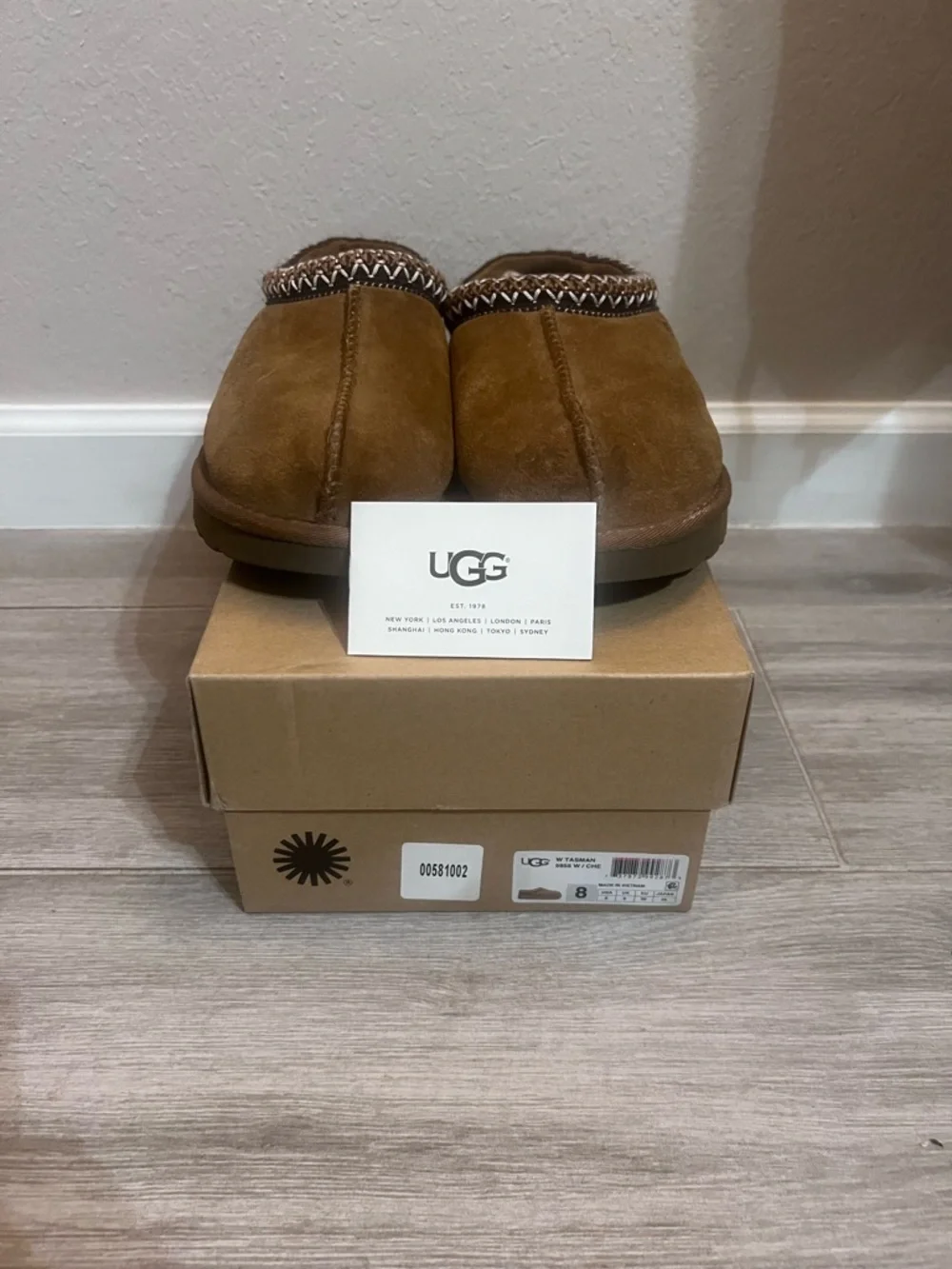 UGG Women's Chestnut Suede Slide Mules - Picture 1 of 3